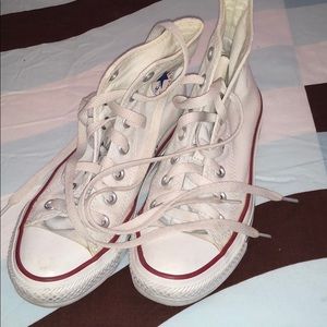 White high top converse